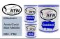 Preview: Mitsubishi, Arctic/Coral Blue Metallic, B80 / PB2: 1L Lackdose + 1L Klarlack + 500ml Härter - Set, von ATW Autoteile West.